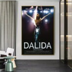 poster dalida vintage 1