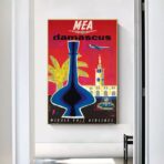 vintage damaskus poster