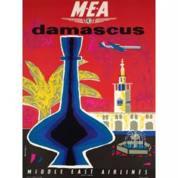 vintage damaskus poster
