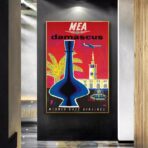 vintage damaskus poster