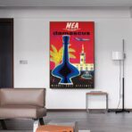 vintage damaskus poster