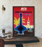 vintage damaskus poster