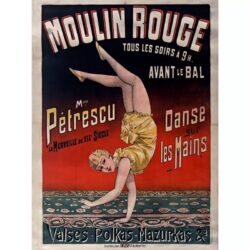 vintage tanzplakat