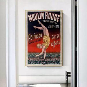 vintage tanzplakat