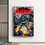 poster dc comics vintage 1