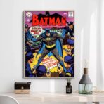 poster dc comics vintage 1