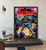 poster dc comics vintage 1