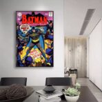 poster dc comics vintage 1