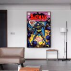 poster dc comics vintage 1