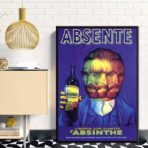 vintage werbebar poster