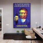 vintage werbebar poster