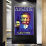 vintage werbebar poster