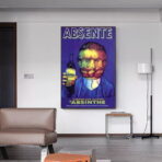 vintage werbebar poster
