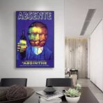 vintage werbebar poster