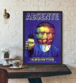 vintage werbebar poster