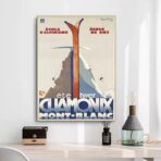 vintage ski club poster 1