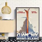 vintage ski club poster 1