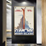vintage ski club poster 1