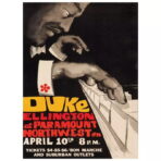 vintage duke ellinghon jazz poster 1