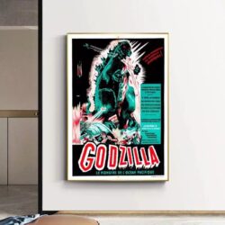 vintage godzilla filmplakat