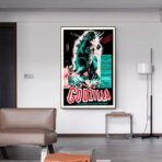 vintage godzilla filmplakat