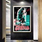 vintage godzilla filmplakat