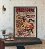 vintage spielzeug poster