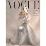 vintage vogue mode poster