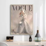 vintage vogue mode poster