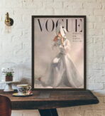 vintage vogue mode poster