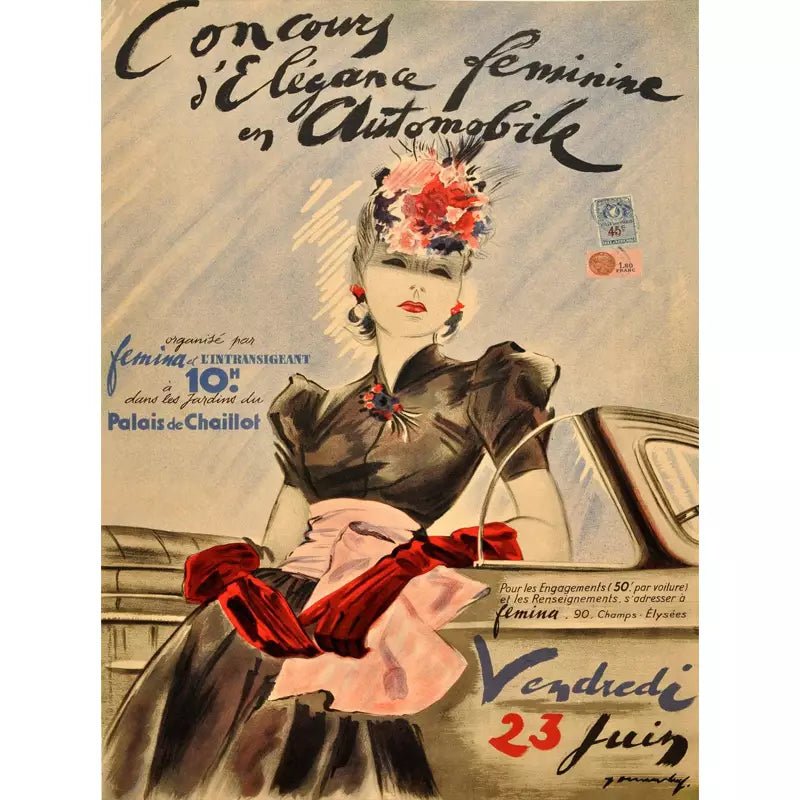 vintage mode poster vintage mode poster