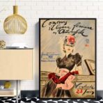 vintage mode poster