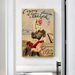 vintage mode poster