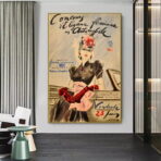 vintage mode poster