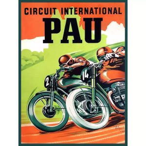 vintage biker poster 1