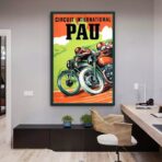 vintage biker poster 1