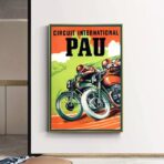 vintage biker poster 1