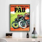 vintage biker poster 1