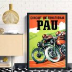 vintage biker poster 1