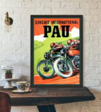 vintage biker poster 1