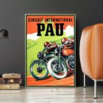 vintage biker poster 1