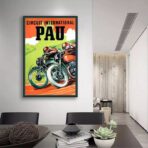 vintage biker poster 1