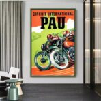 vintage biker poster 1
