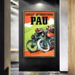 vintage biker poster 1