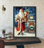 vintage weihnachtsplakat 2