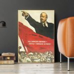lenin propagandaplakat