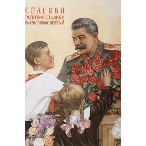 stalin propagandaplakat