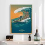 vintage surf poster 4
