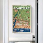 vintage deauville poster 1