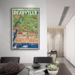 vintage deauville poster 1